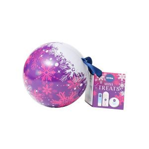 Caixa de llauna de bola per a xocolata amb corretja